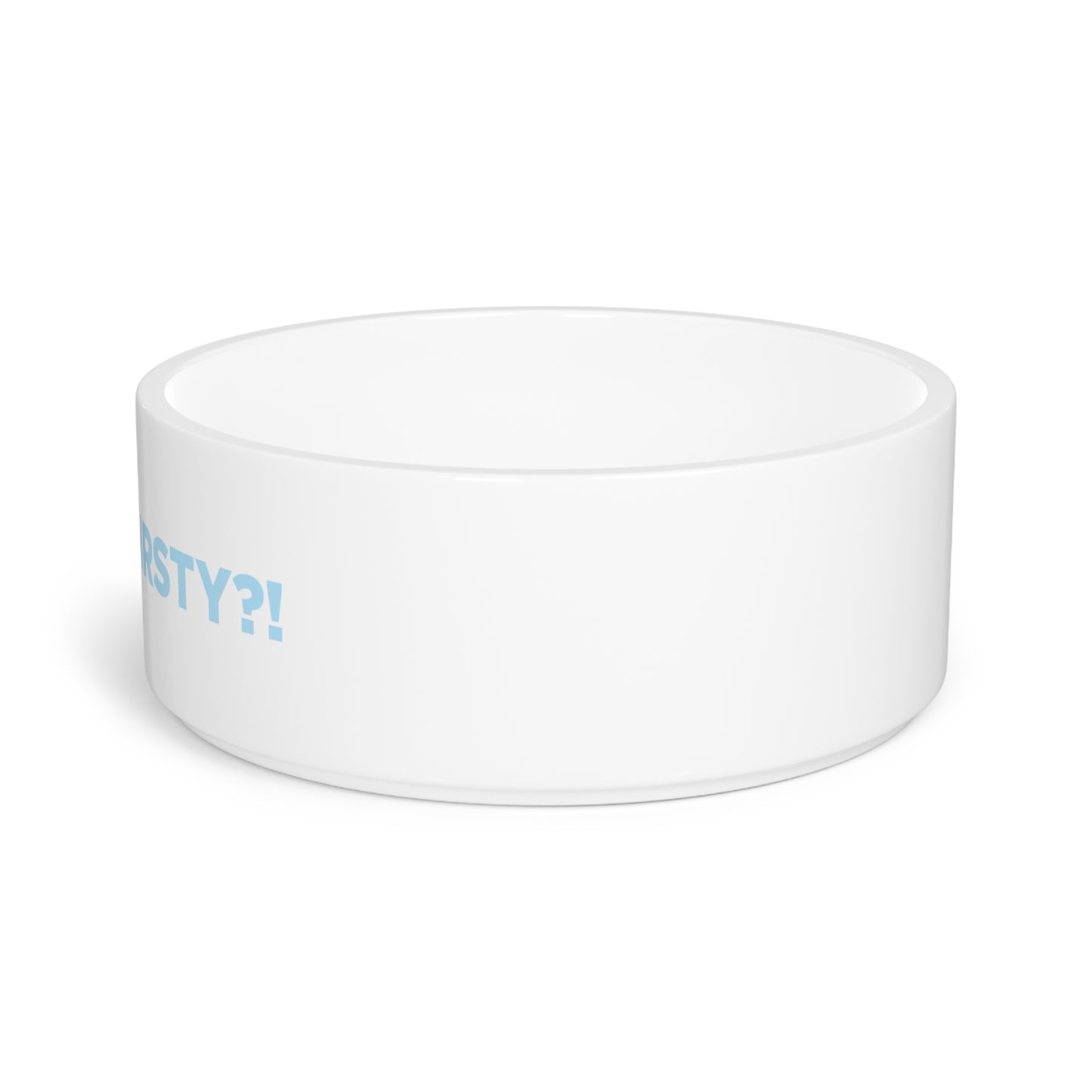 Who's Thirsty?! 16oz. Pet Bowl