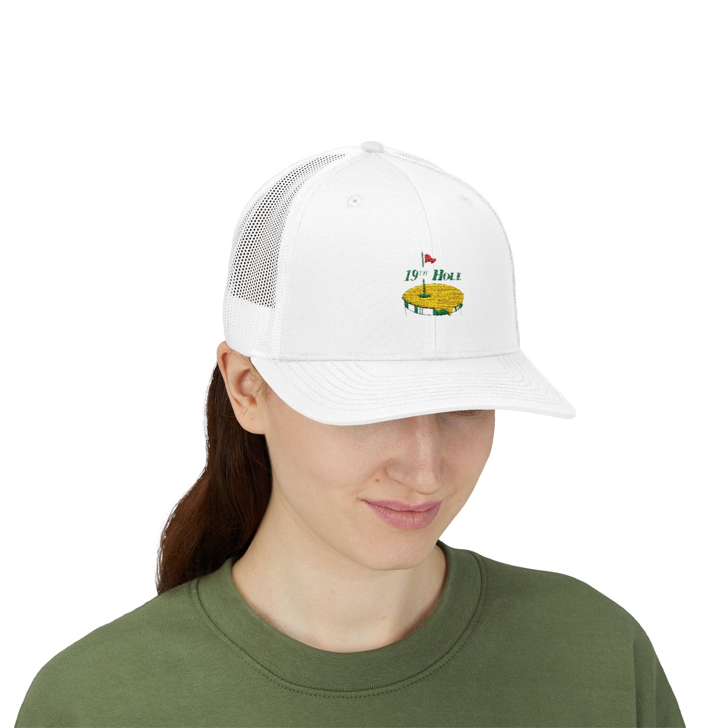 19th Hole Snapback Golf Hat - Custom Embroidered