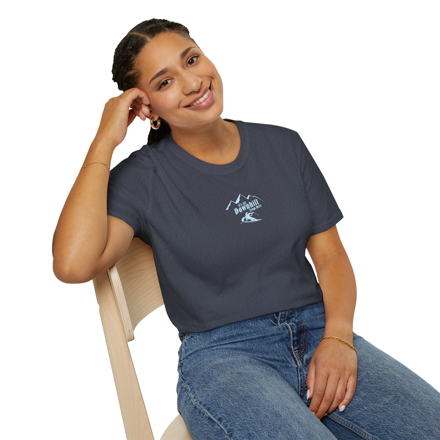 It's All Downhill From Here T-shirt