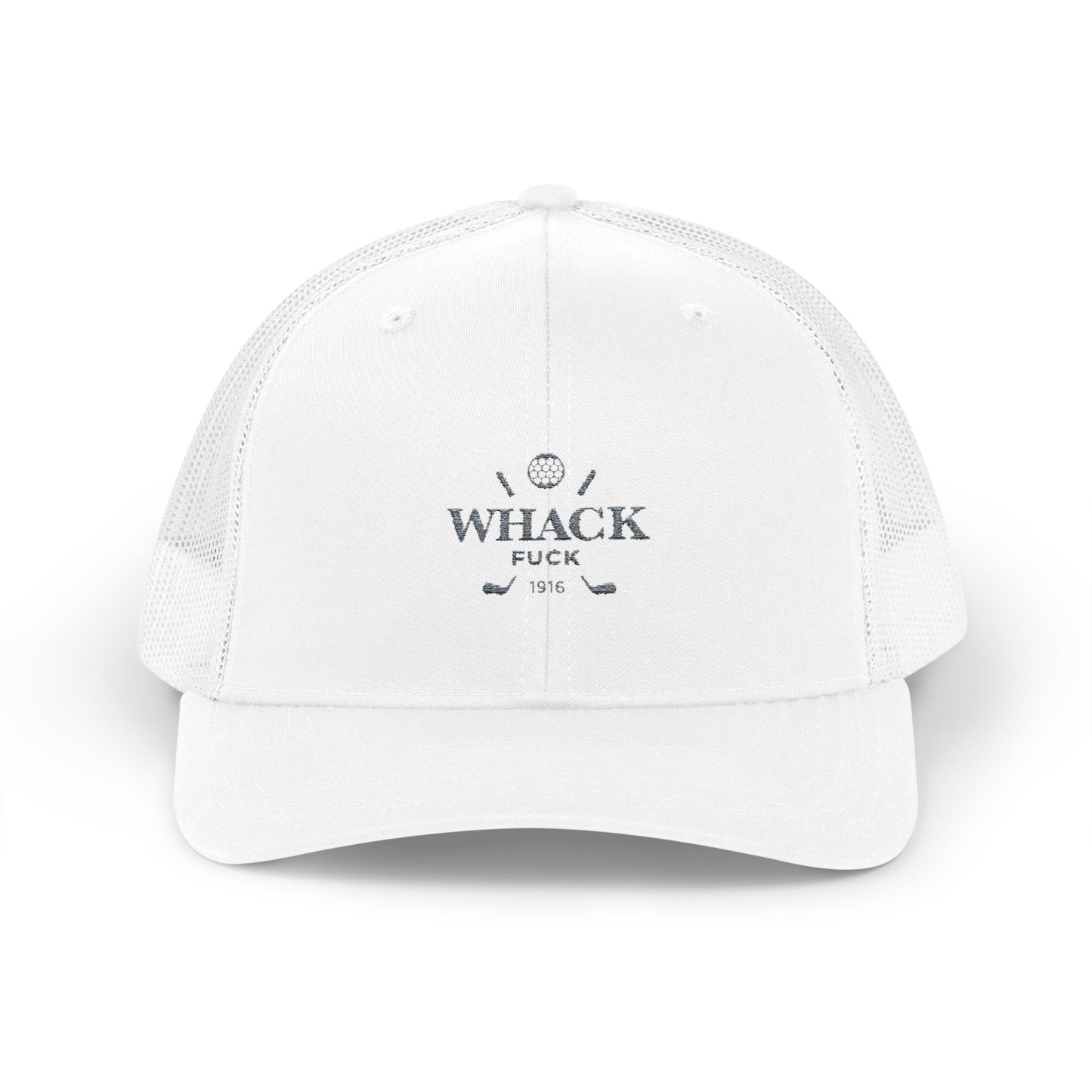 Whack Fuck Snapback Golf Hat - Custom Embroidered