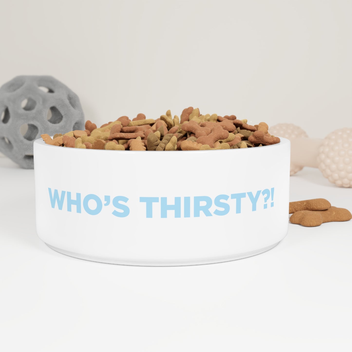 Who's Thirsty?! 16oz. Pet Bowl