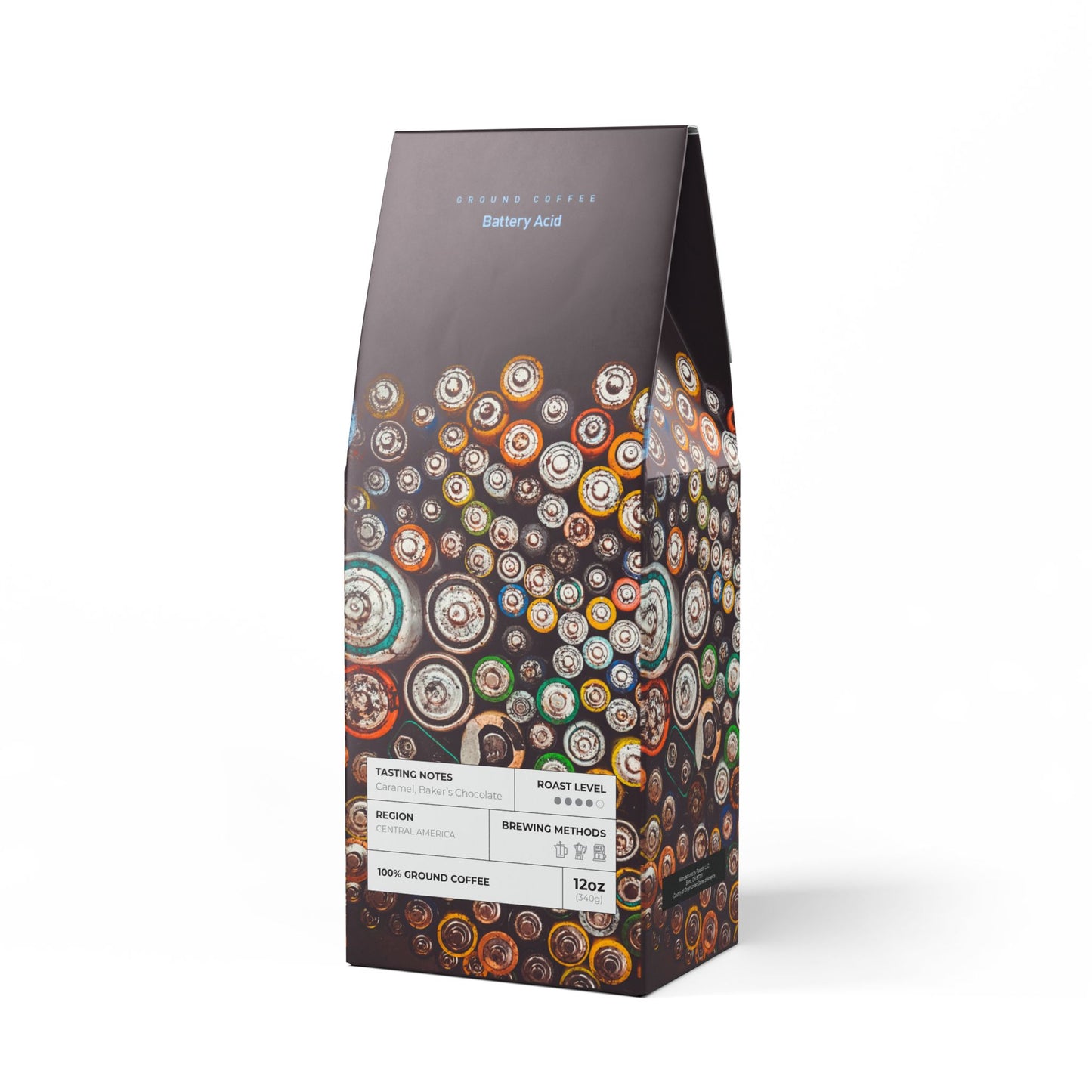 Battery Acid - Coffee Blend (Medium-Dark Roast)
