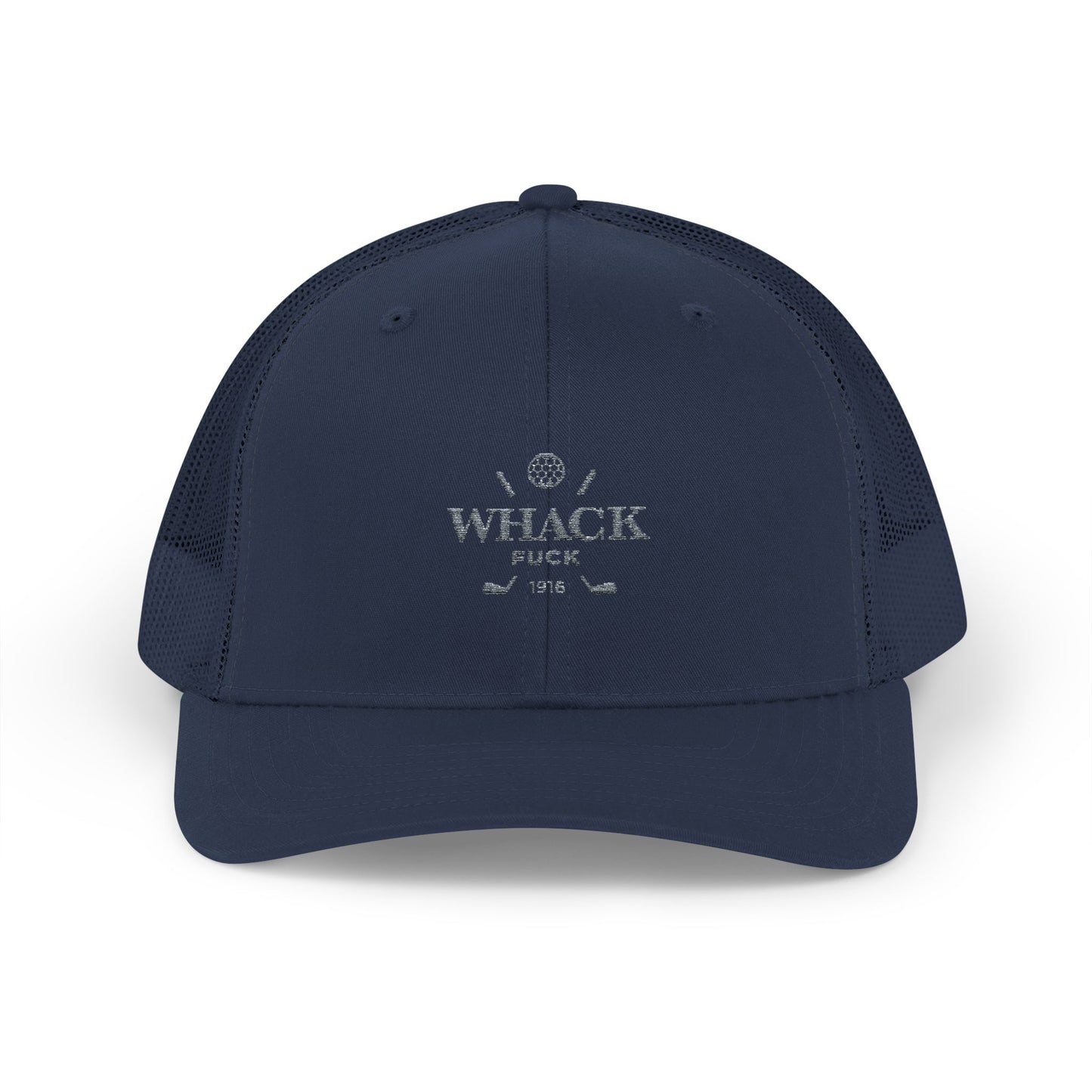 Whack Fuck Snapback Golf Hat - Custom Embroidered