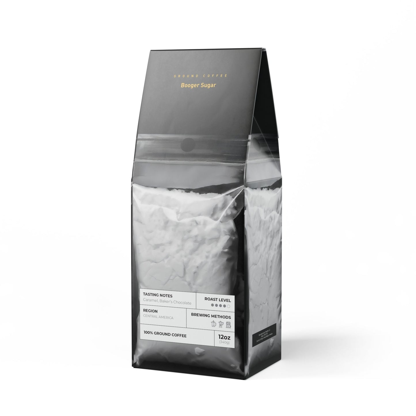 Booger Sugar - Coffee Blend (Medium-Dark Roast)