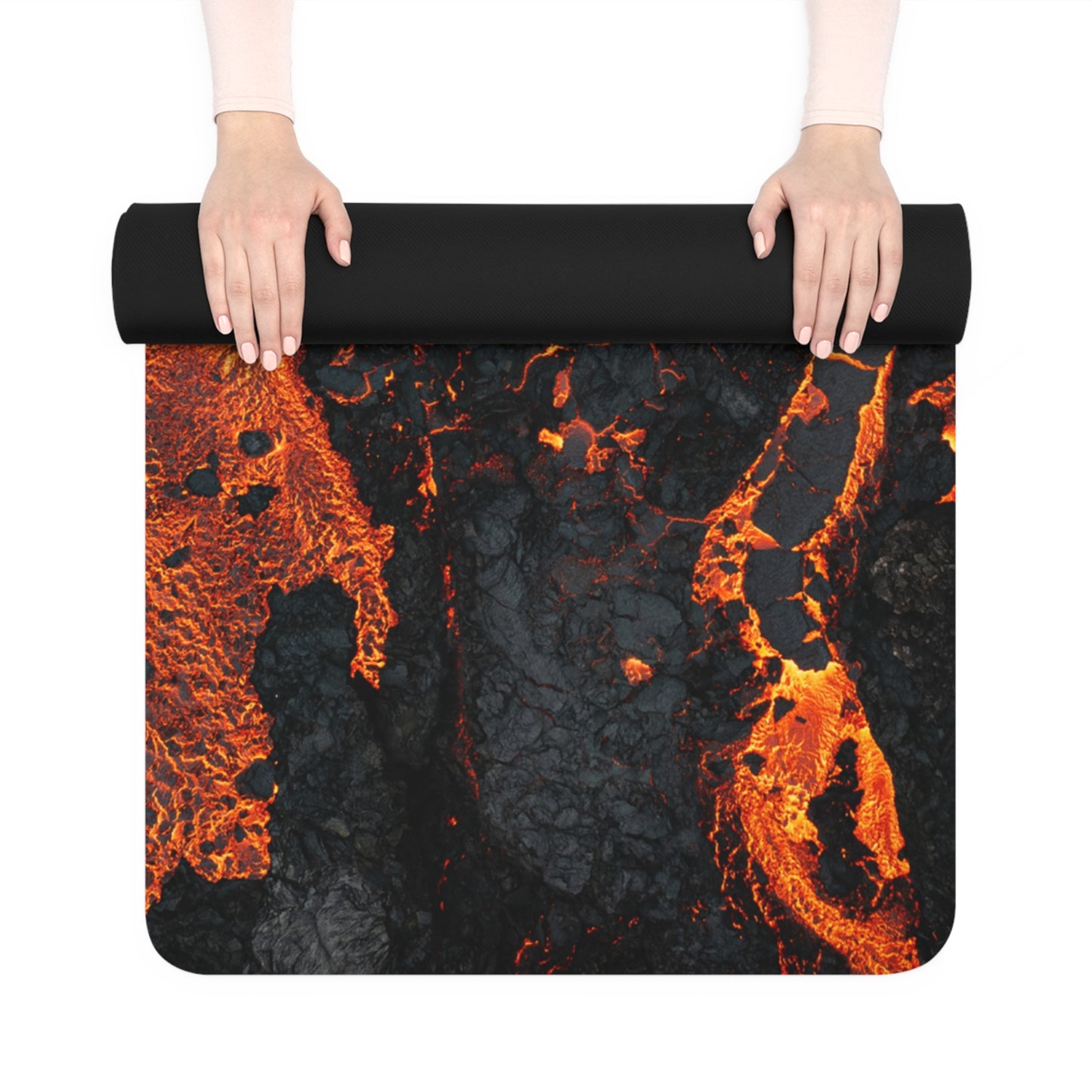 The Floor is Lava Yoga Mat