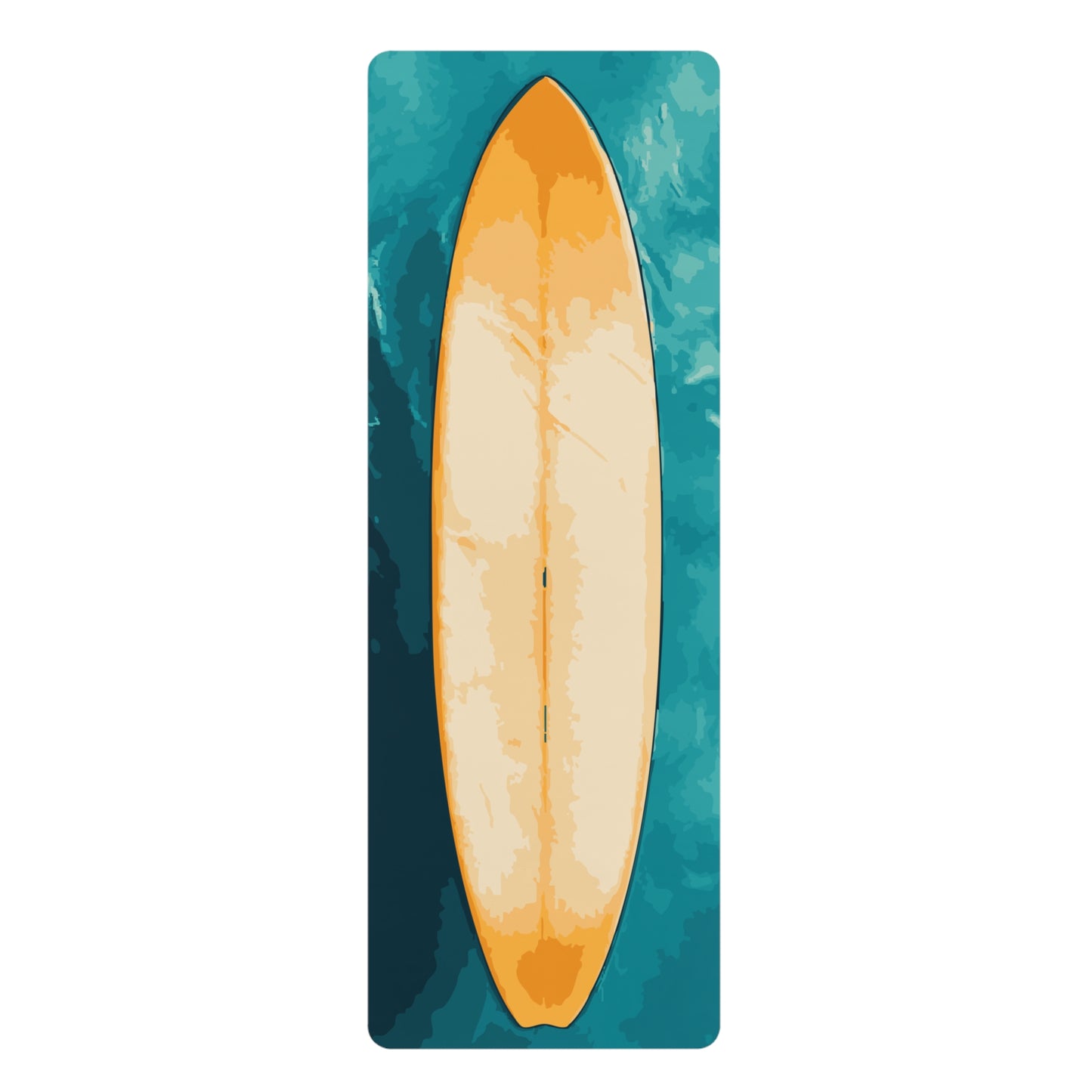 Surf Board Yoga Mat