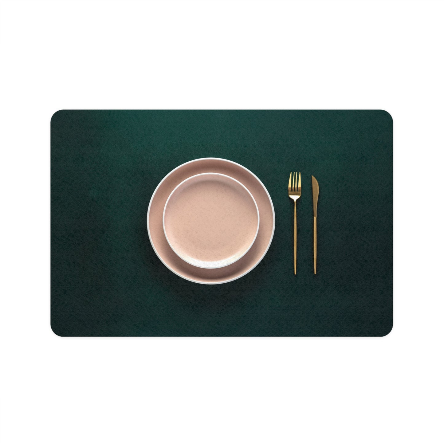 Dinner Setting Pet Food Mat (12x18)