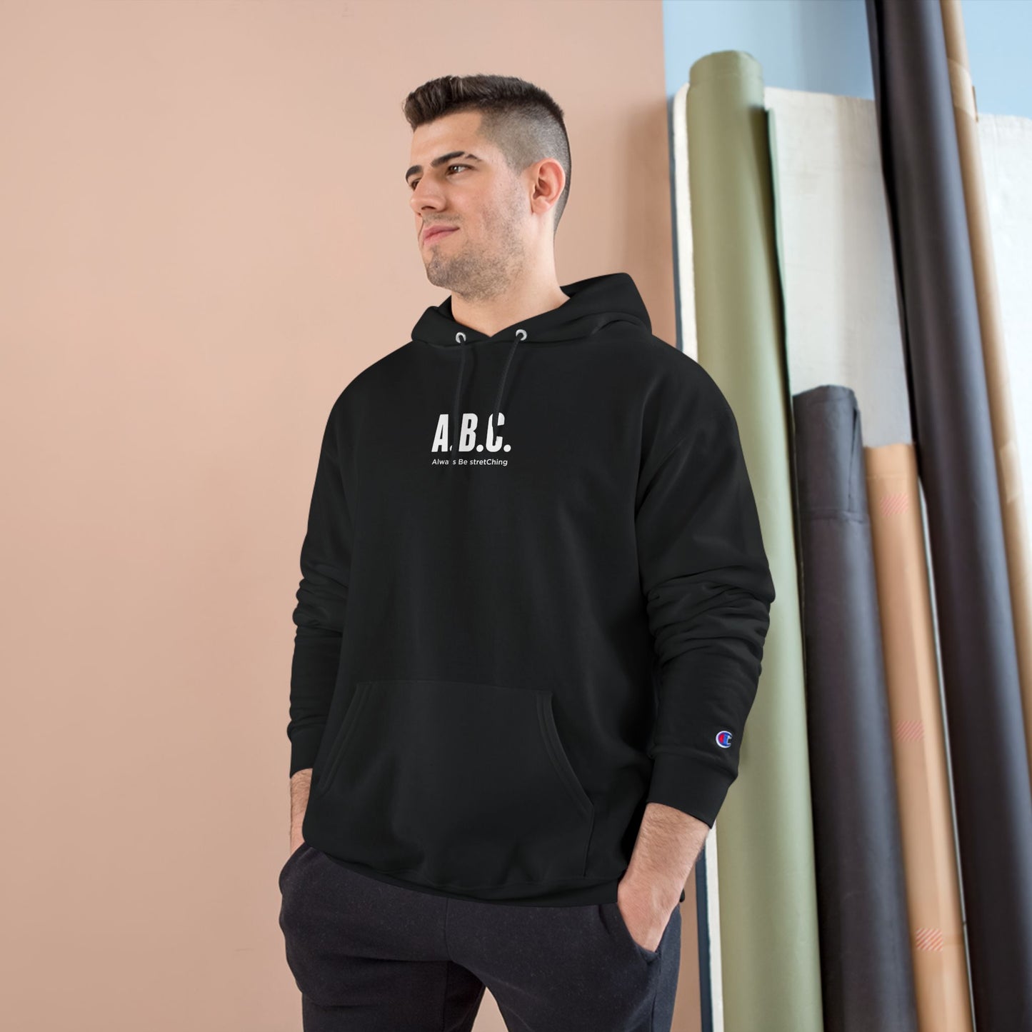 Always Be stretChing Champion Hoodie