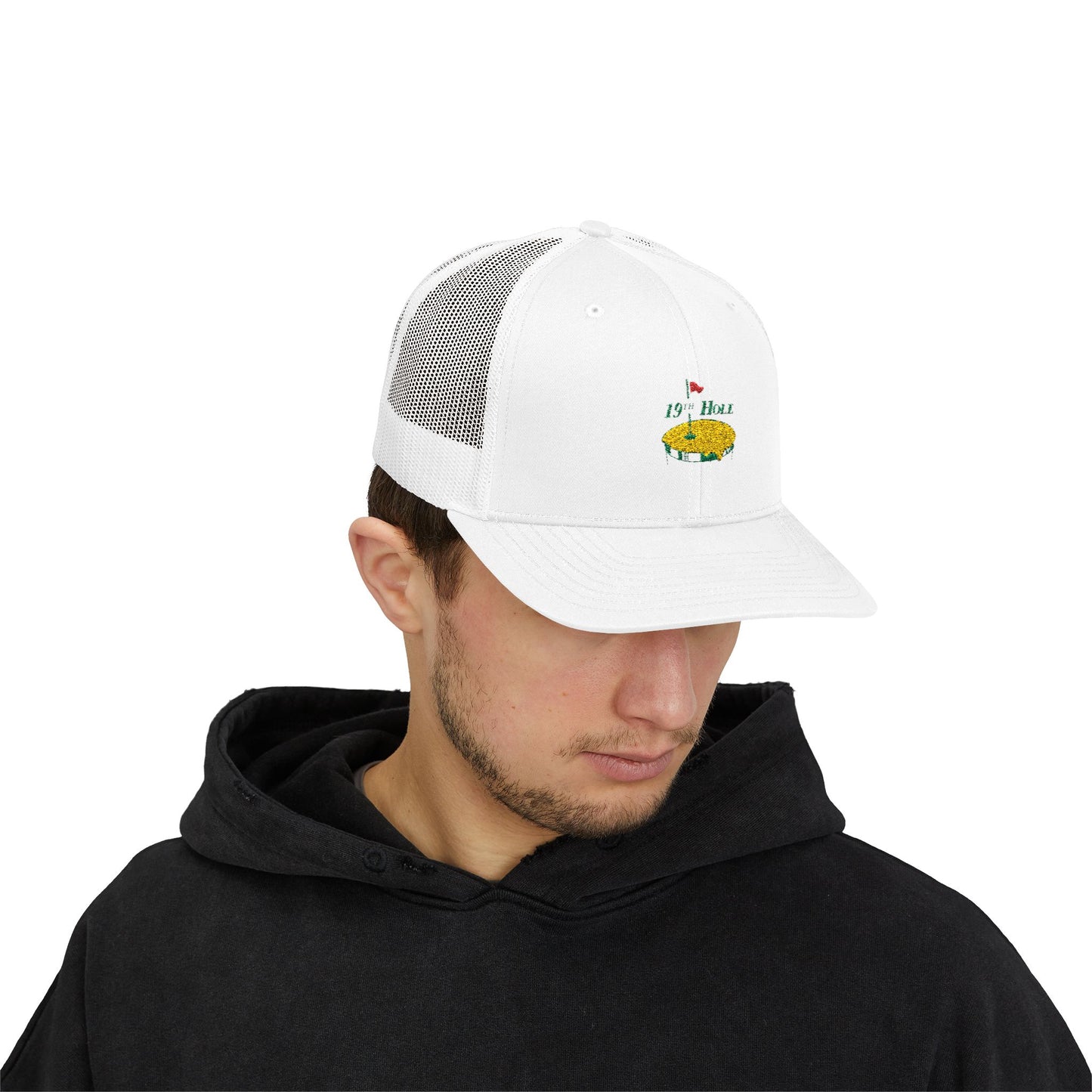 19th Hole Snapback Golf Hat - Custom Embroidered