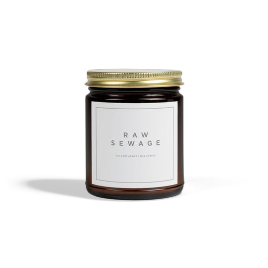 Raw Sewage Candle