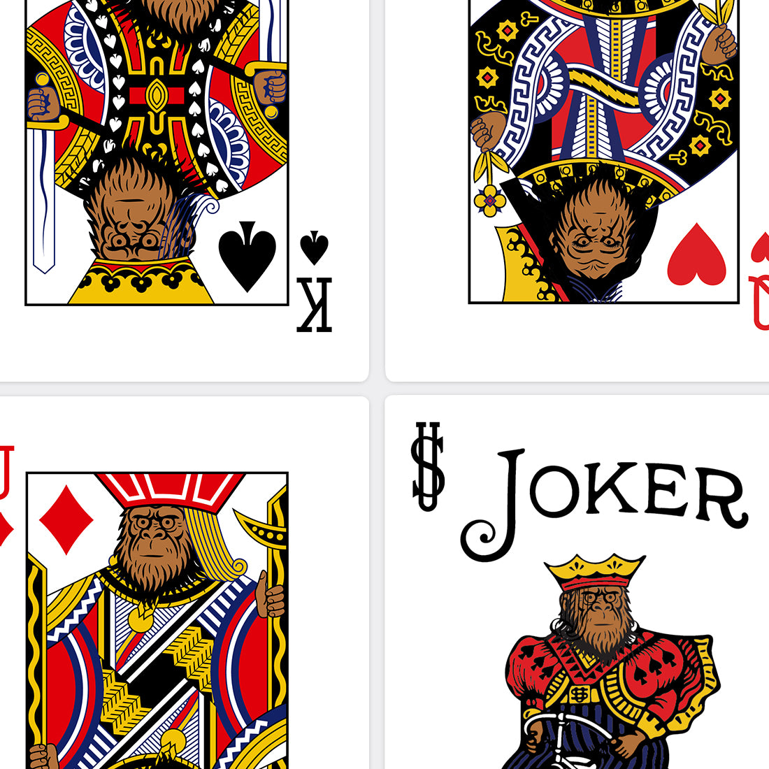 Sasquatch - Standard 52-Card Deck